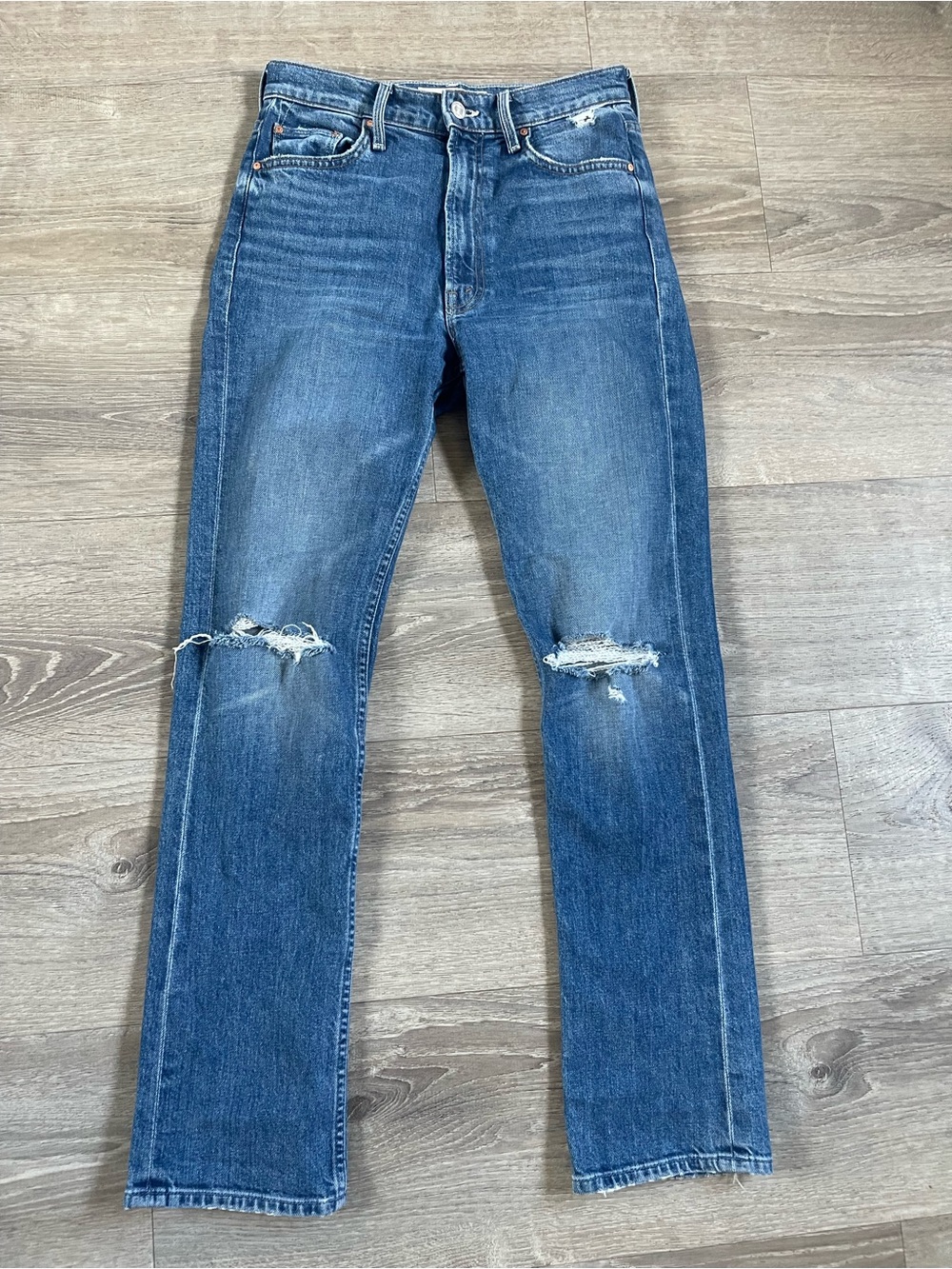 MOTHER superior Light Blue Denim Jeans size 26 worn once price firm